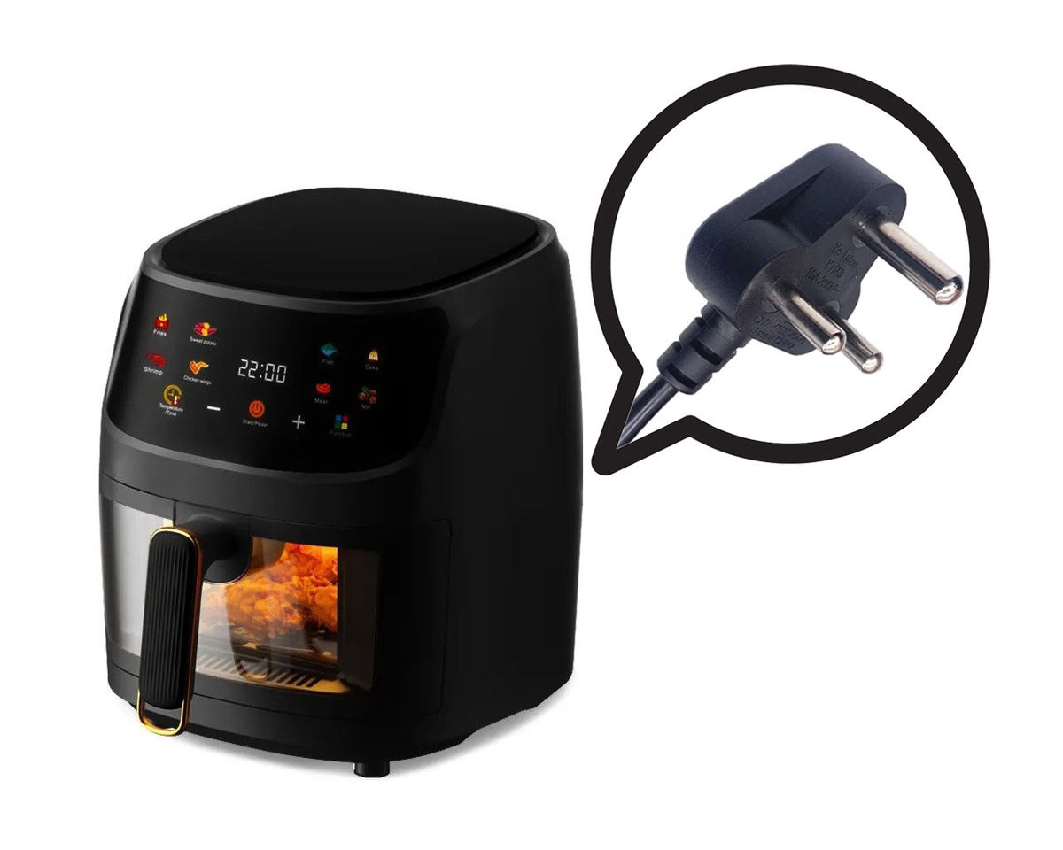 Silver Crest 8L Digital Air Fryer with Nesting Tongs Set, Shop Today. Get  it Tomorrow!