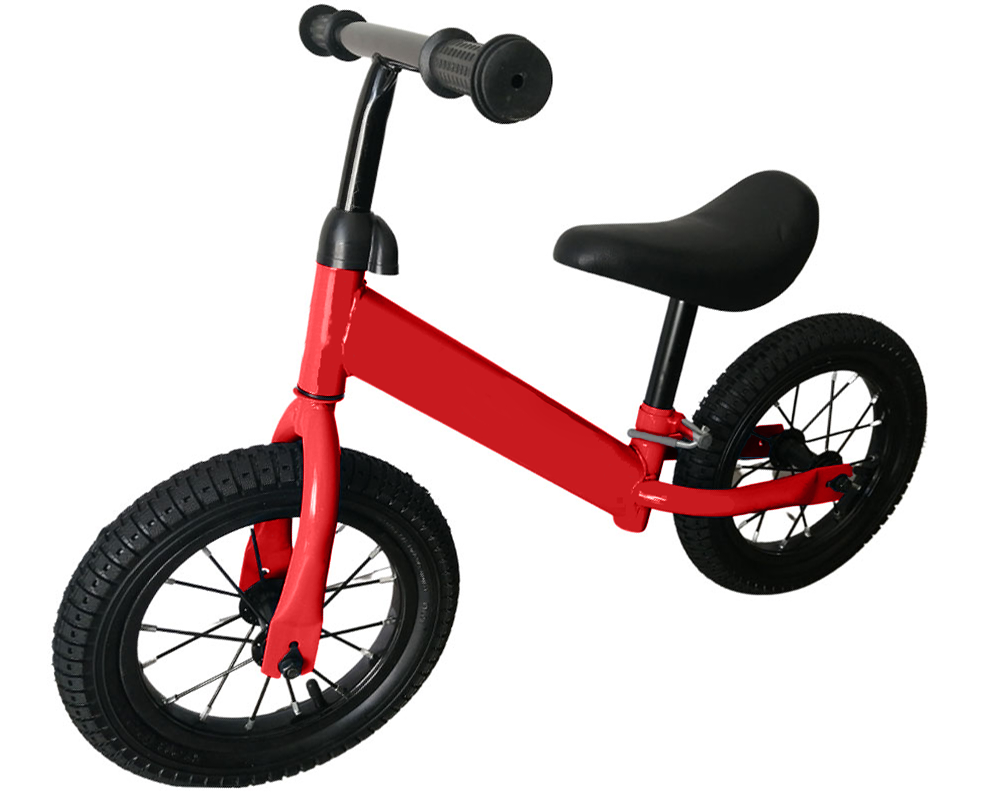 OutGear Kids Balance Bike With Rubber Wheels RED